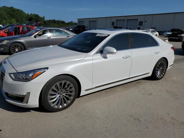 GENESIS G90 PREMIUM 2017 with VIN KMHG34JA9HU034796 - Photo from auction