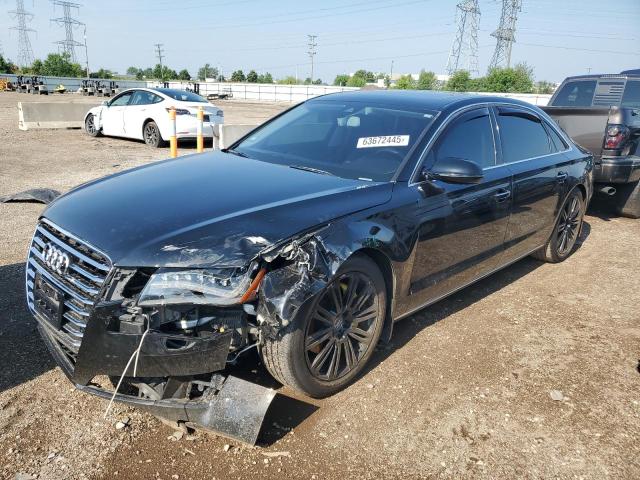 AUDI A8 L QUATT 2014 with VIN WAURGAFD2EN005744 - Photo from auction