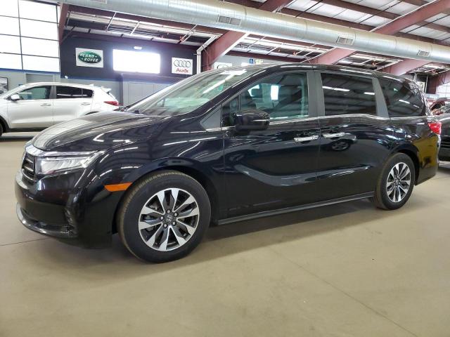 HONDA ODYSSEY EX 2022 with VIN 5FNRL6H71NB037019 - Photo from auction