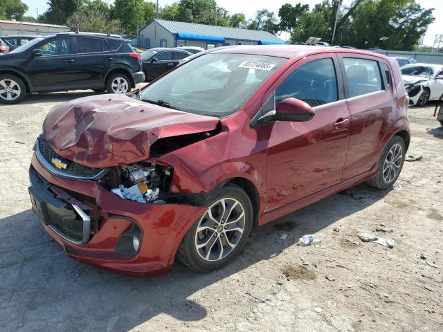 CHEVROLET SONIC LT 2017 with VIN 1G1JC6SB9H4156404 - Photo from auction