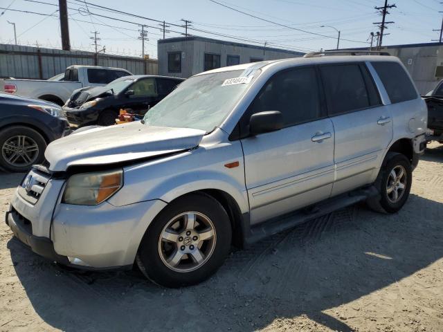 HONDA PILOT EX 2006 with VIN 2HKYF18566H507276 - Photo from auction