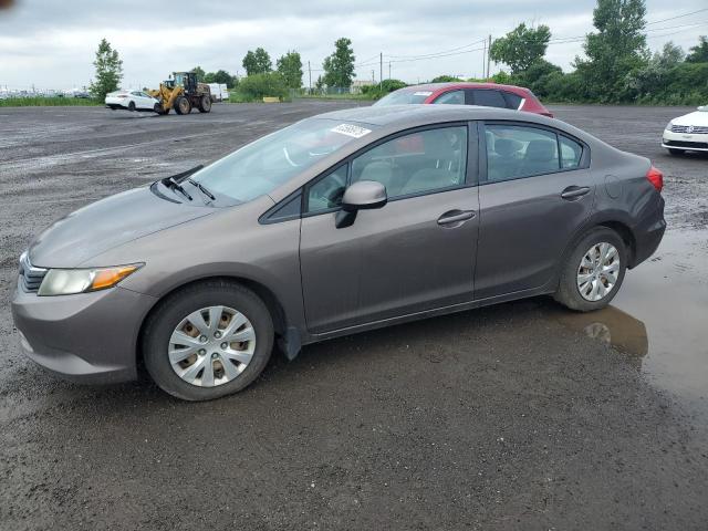HONDA CIVIC LX 2012 с VIN 2HGFB2F41CH017014 - Фото с аукциона