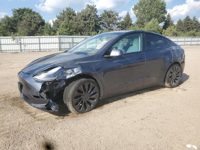 TESLA MODEL Y 2022 с VIN 7SAYGDEF0NF413390 - Фото с аукциона