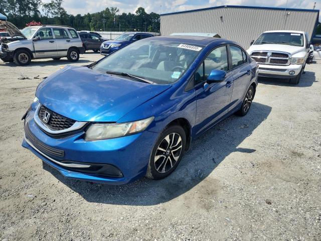 HONDA CIVIC EX 2013 with VIN 19XFB2F84DE065380 - Photo from auction