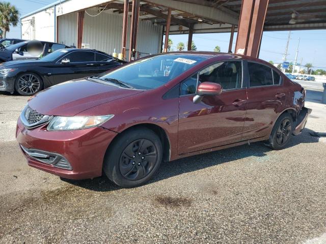 HONDA CIVIC LX 2015 with VIN 19XFB2F50FE120884 - Photo from auction