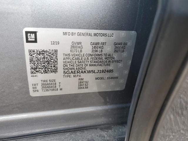 Photo 14 from auction – 2020 BUICK ENCLAVE PR with VIN 5GAERAKW5LJ192485