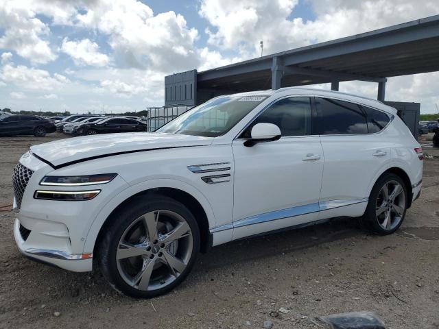 GENESIS GV80 BASE 2021 with VIN KMUHCESC0MU072763 - Photo from auction