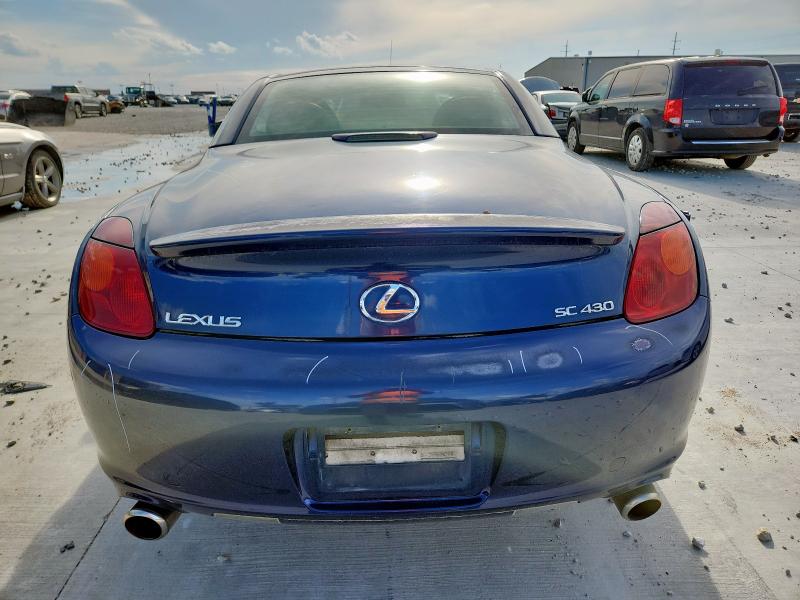Photo 6 from auction – 2002 LEXUS SC 430 with VIN JTHFN48Y920027681