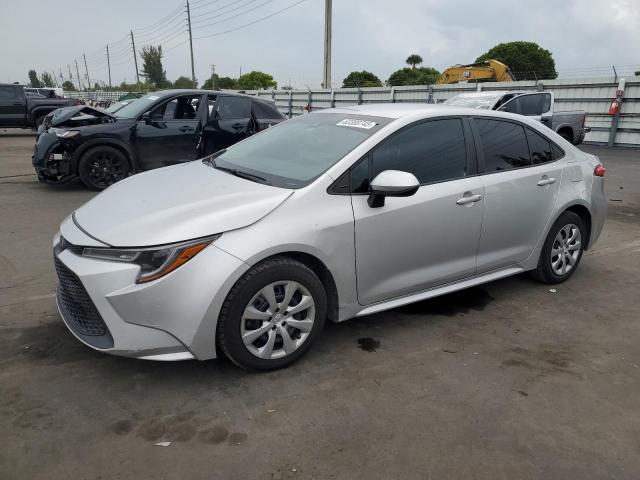 TOYOTA COROLLA LE 2020 with VIN 5YFEPRAE8LP027134 - Photo from auction