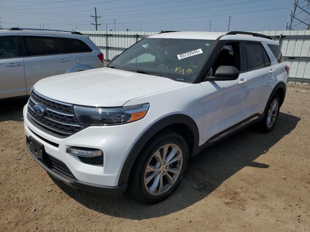 FORD EXPLORER X 2020 with VIN 1FMSK8DH4LGA13696 - Photo from auction