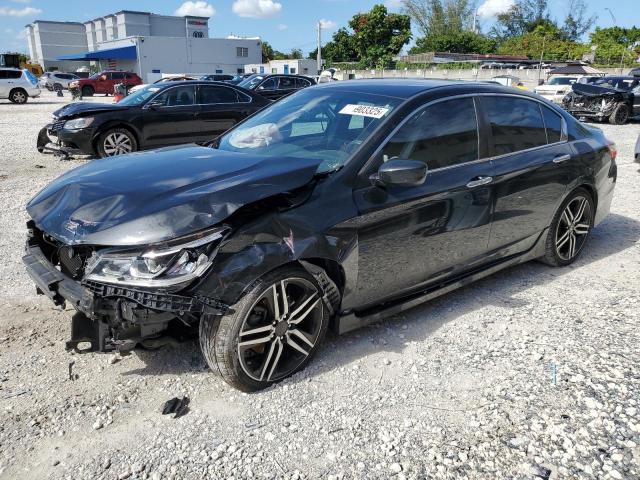 HONDA ACCORD 2017 with VIN 1HGCR2F15HA156833 - Photo from auction