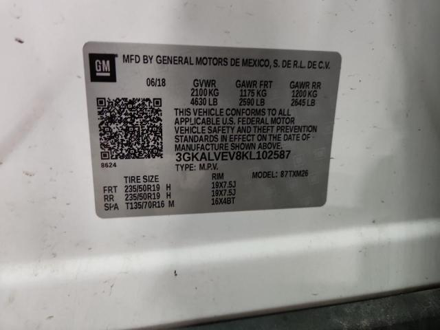 Photo 14 from auction – 2019 GMC TERRAIN SL with VIN 3GKALVEV8KL102587
