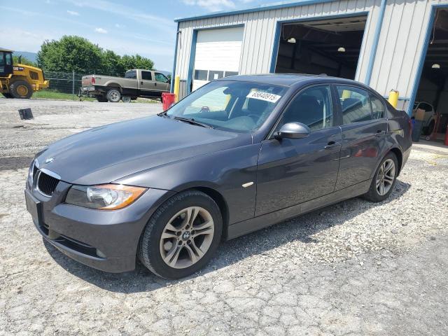 BMW 328 2008 with VIN WBAVC53598FZ88628 - Photo from auction