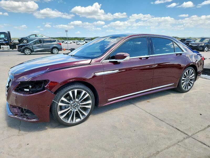 LINCOLN CONTINENTA 2018 with VIN 1LN6L9NC9J5609595 - Photo from auction