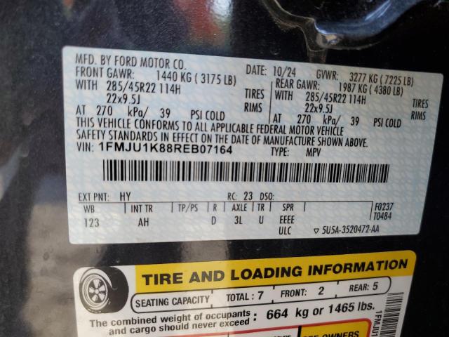 Photo 14 from auction – 2024 FORD EXPEDITION with VIN 1FMJU1K88REB07164