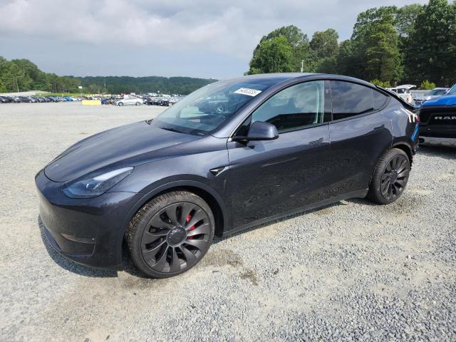 TESLA MODEL Y 2024 with VIN 7SAYGDEF9RA322556 - Photo from auction