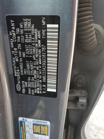 Photo 14 from auction – 2016 HYUNDAI TUCSON LIM with VIN KM8J33A29GU181787