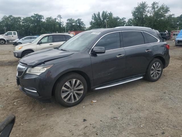 ACURA MDX TECHNO 2016 with VIN 5FRYD4H4XGB030672 - Photo from auction