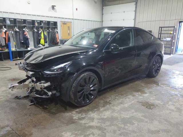 TESLA MODEL Y 2022 with VIN 7SAYGDEF1NF545722 - Photo from auction