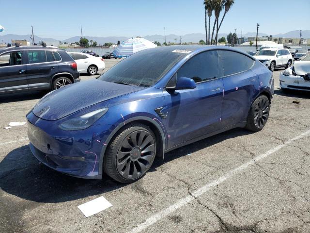 TESLA MODEL Y 2022 with VIN 7SAYGDEF1NF441862 - Photo from auction