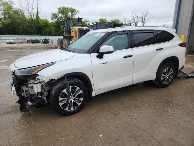 TOYOTA HIGHLANDER 2021 with VIN 5TDGBRCH6MS037250 - Photo from auction