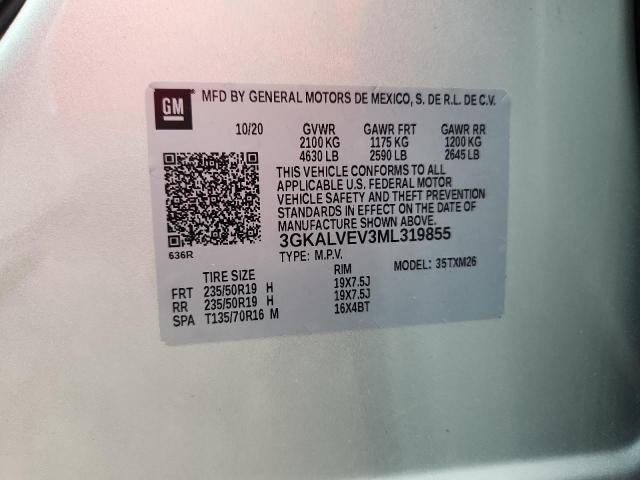 Photo 14 from auction – 2021 GMC TERRAIN SL with VIN 3GKALVEV3ML319855