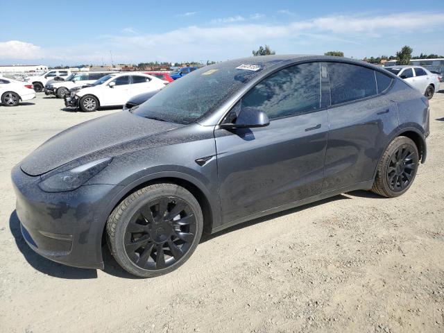 TESLA MODEL Y 2021 with VIN 5YJYGAEE1MF270189 - Photo from auction