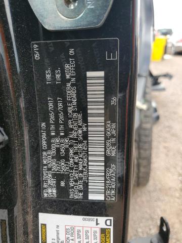 Photo 14 from auction – 2019 TOYOTA 4RUNNER SR with VIN JTEBU5JR6K5714594