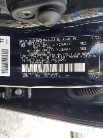Photo 14 from auction – 2022 TOYOTA HIGHLANDER with VIN 5TDCZRBH9NS190234