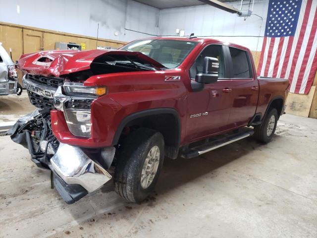 CHEVROLET 2500 HD 2021 with VIN 1GC4YNE79MF146333 - Photo from auction