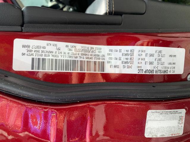 Photo 10 from auction – 2014 JEEP CHEROKEE L with VIN 1C4PJMDS5EW215733