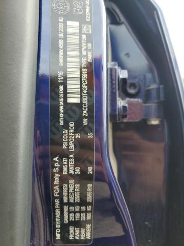 Photo 14 from auction – 2016 JEEP RENEGADE L with VIN ZACCJBDT4GPC75918