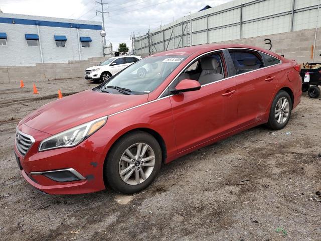 HYUNDAI SONATA SE 2017 with VIN 5NPE24AF2HH592106 - Photo from auction