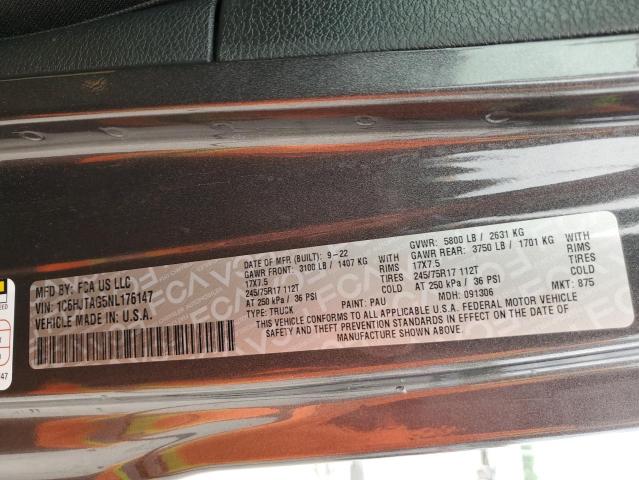 Photo 14 from auction – 2022 JEEP GLADIATOR with VIN 1C6HJTAG5NL176147