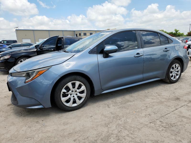 TOYOTA COROLLA LE 2020 with VIN 5YFEPRAE9LP100740 - Photo from auction