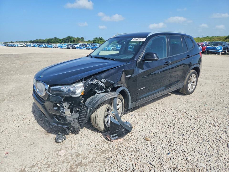 BMW X3 2016 with VIN 5UXWX9C52G0D71092 - Photo from auction