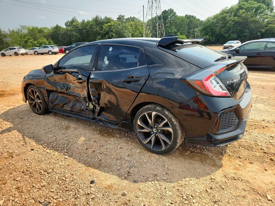 Photo 2 from auction – 2017 HONDA CIVIC with VIN SHHFK7H40HU422950