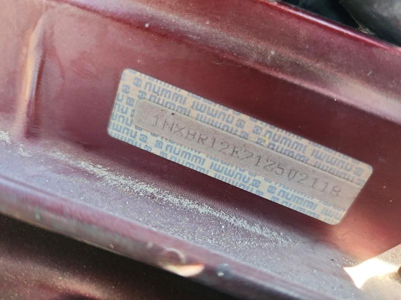 Photo 14 from auction – 2001 TOYOTA COROLLA with VIN 1NXBR12E71Z502118