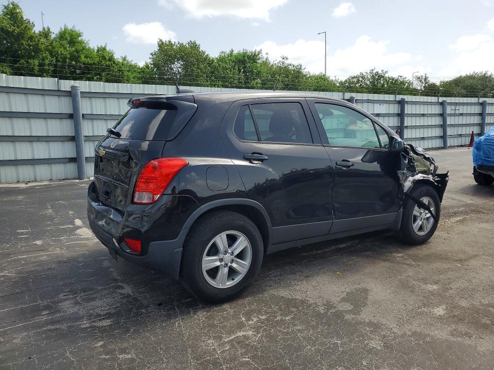Photo 3 from auction – 2019 CHEVROLET TRAX with VIN 3GNCJKSB9KL354861