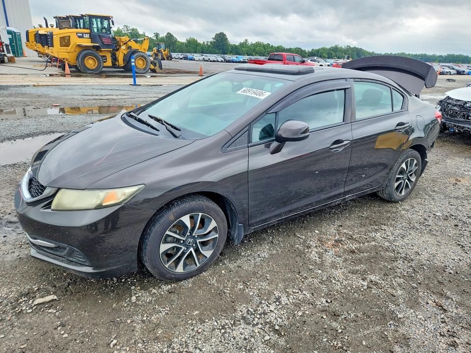 HONDA CIVIC 2013 with VIN 19XFB2F80DE200015 - Photo from auction