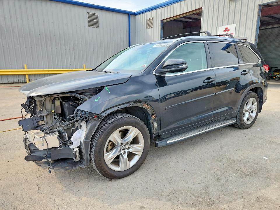 TOYOTA HIGHLANDER 2018 with VIN 5TDYZRFH5JS270253 - Photo from auction