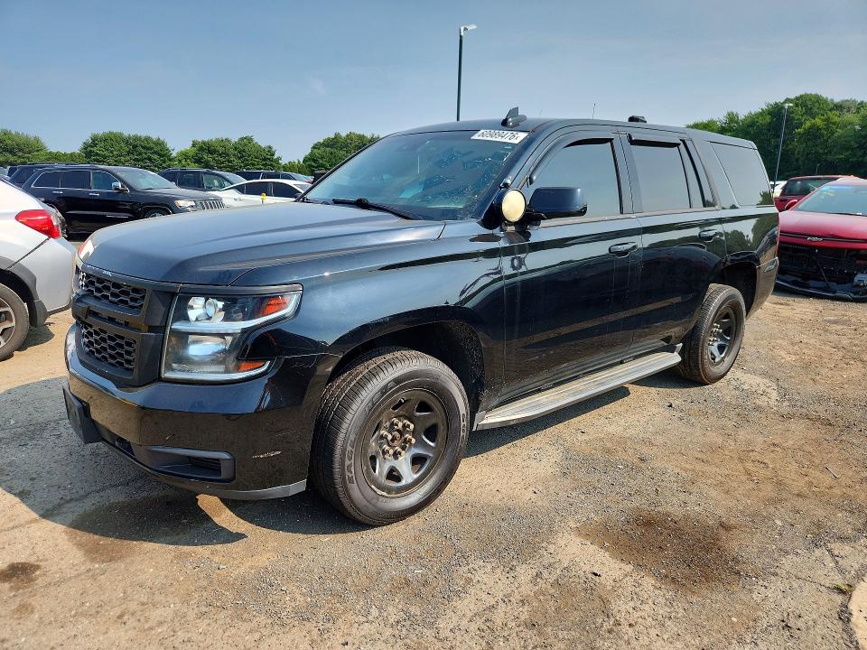 CHEVROLET TAHOE 2018 with VIN 1GNSKDEC7JR259604 - Photo from auction
