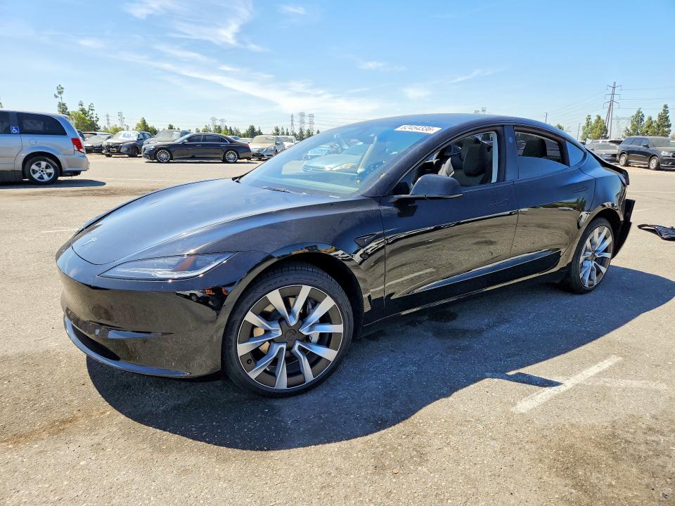 TESLA MODEL 3 2025 with VIN 5YJ3E1EA6SF045325 - Photo from auction
