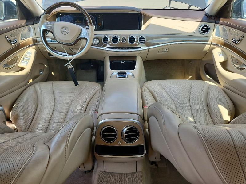 Photo 8 from auction – 2015 MERCEDES-BENZ S with VIN WDDUG8CB0FA136887