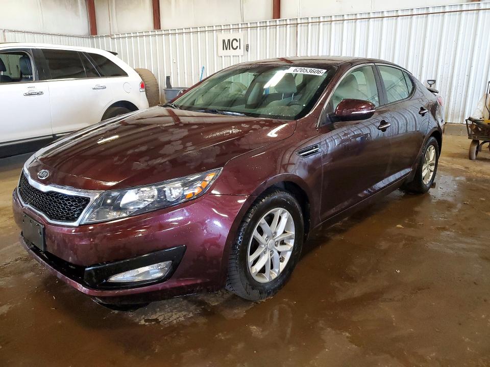 KIA OPTIMA 2012 with VIN 5XXGM4A76CG052709 - Photo from auction