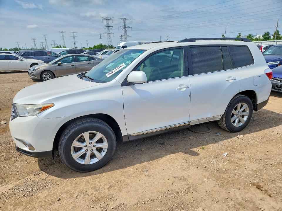 TOYOTA HIGHLANDER 2012 with VIN 5TDZA3EH3CS019230 - Photo from auction