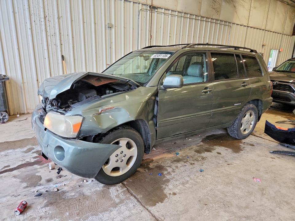 TOYOTA HIGHLANDER 2006 with VIN JTEEP21A160166360 - Photo from auction