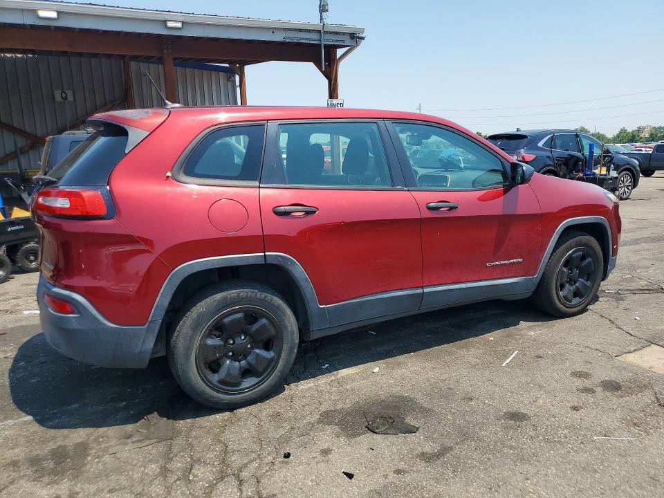 Photo 3 from auction – 2014 JEEP CHEROKEE with VIN 1C4PJLAB8EW314416