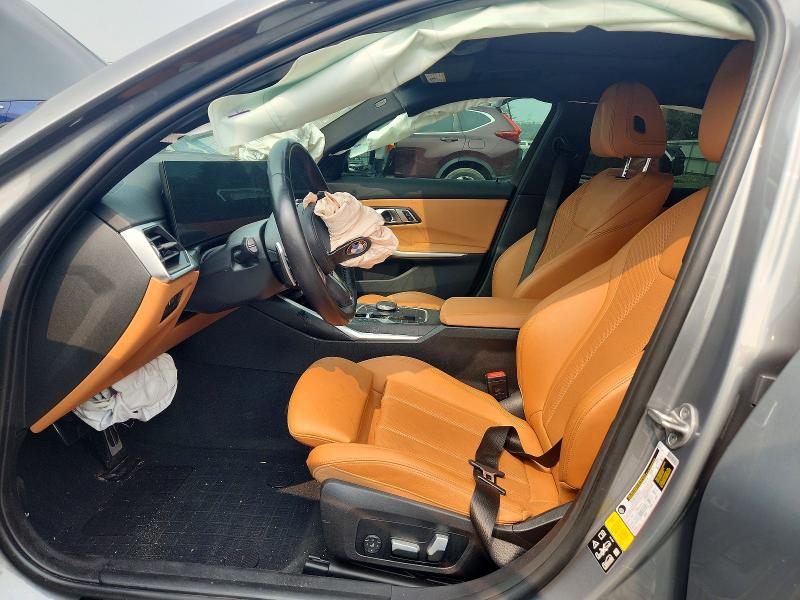 Photo 7 from auction – 2023 BMW 330XI with VIN 3MW89FF08P8D21462