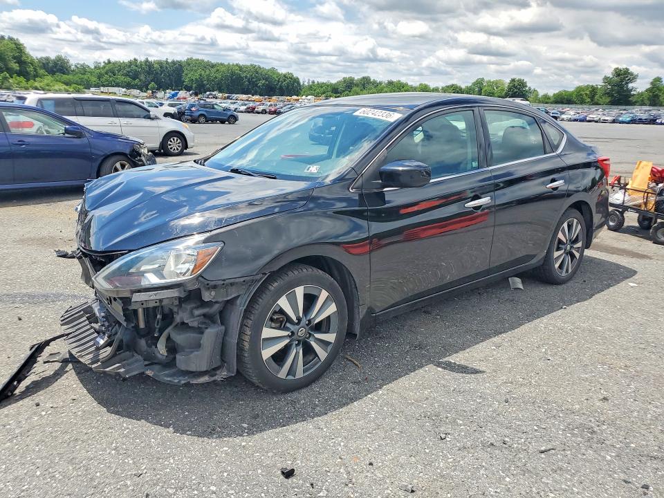 NISSAN SENTRA 2019 с VIN 3N1AB7AP2KY257546 - Снимка от търг
